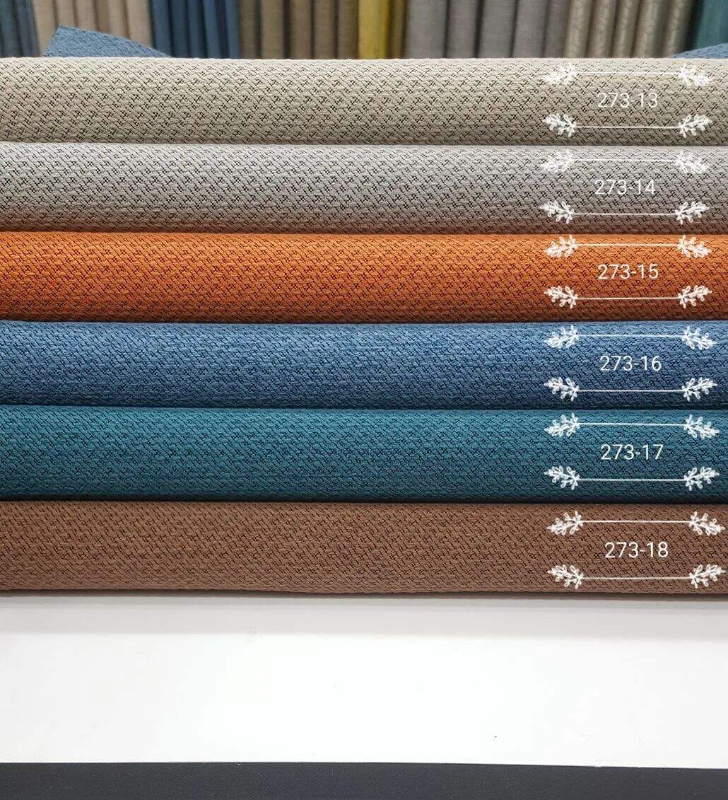 12 Foulola News: 273# Linen Cotton Series Jacquard Blackout manufacture