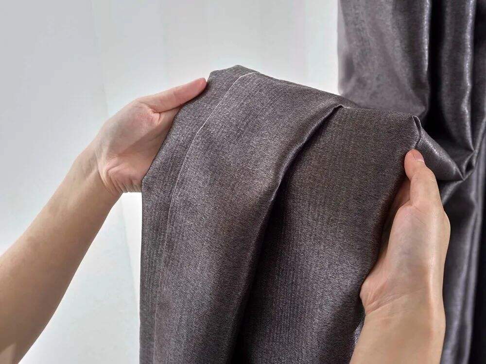 1 Foulola News: 2.8m DY/34# Series, Embossed Linen Style Blackout factory