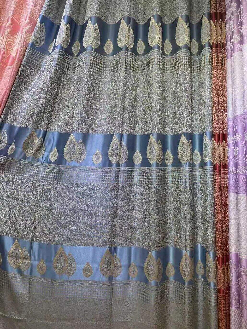 Foulola News: 2021 New Promotion Cheap Jacquard Curtain 550g manufacture