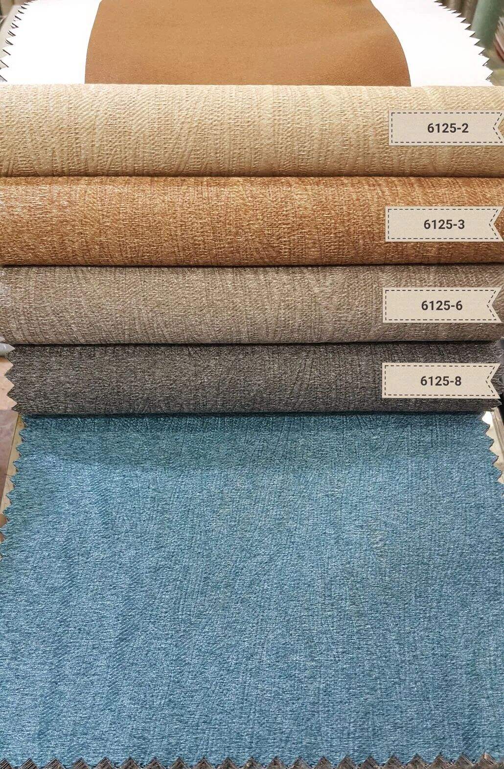 85 Foulola News: 2.8m DY/34# Series, Embossed Linen Style Blackout supplier