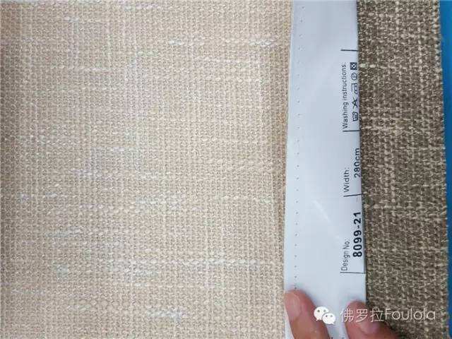 8099 Series Polyester/ Cotton Linen Curtain Fabric details