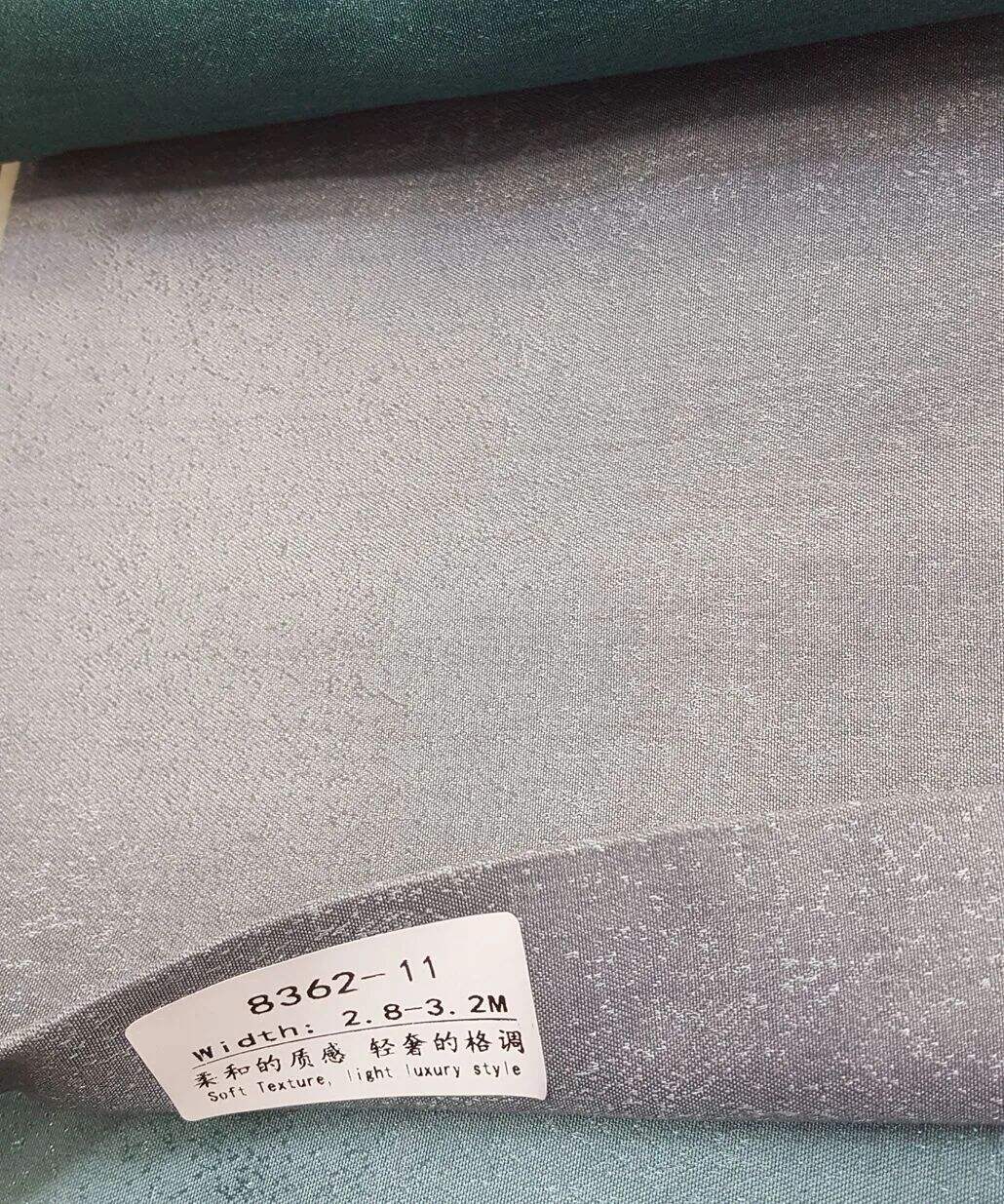 Foulola News:8362# 2.8/3.2m Width Blackout Linen Style Curtain details