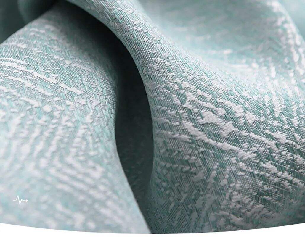 Foulola News: Soft Blackout Jacquard Curtain Fabric ZSMR2018# supplier