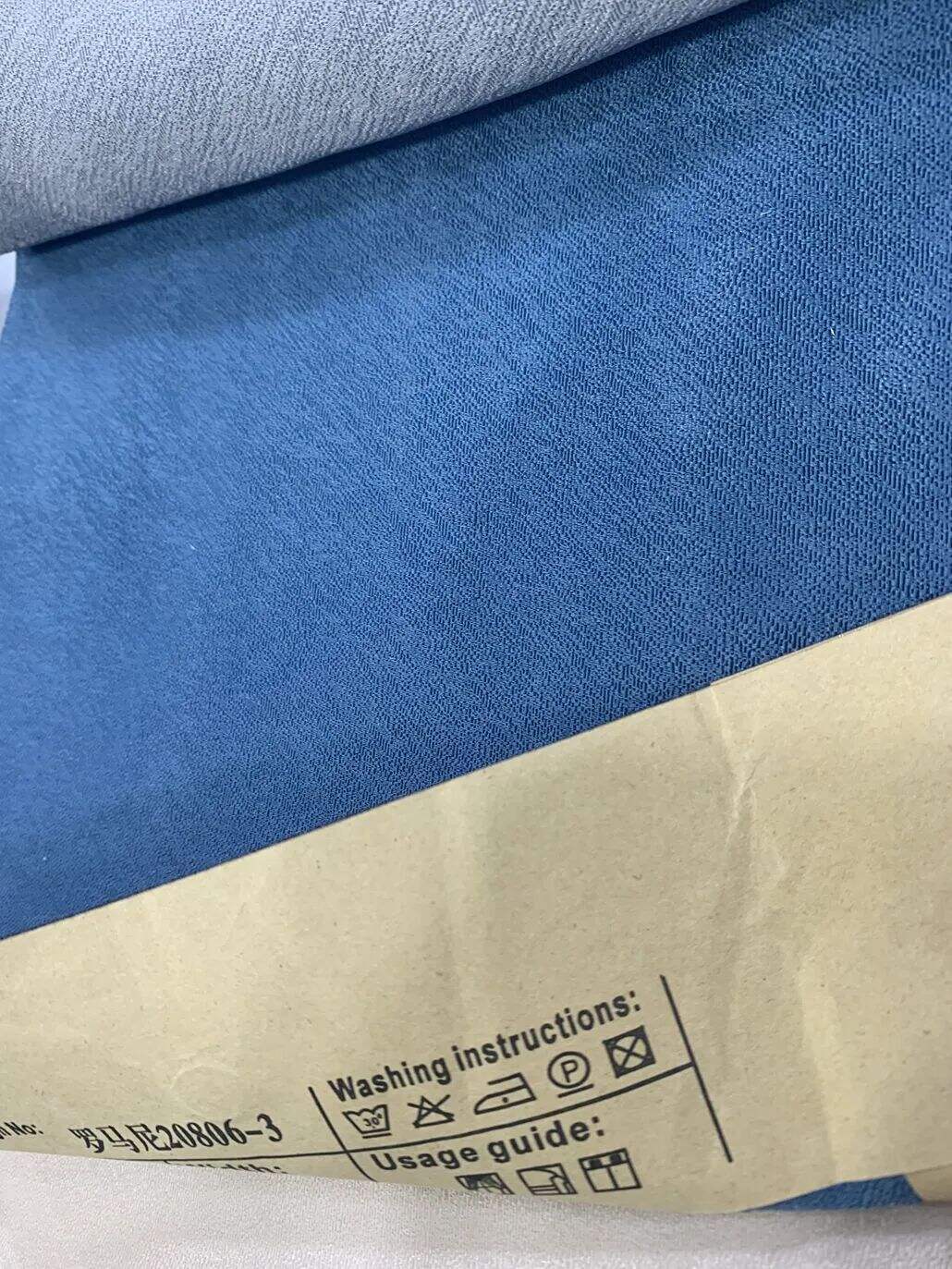 Foulola News:LMN20806# Silky Blackout Fabric manufacture