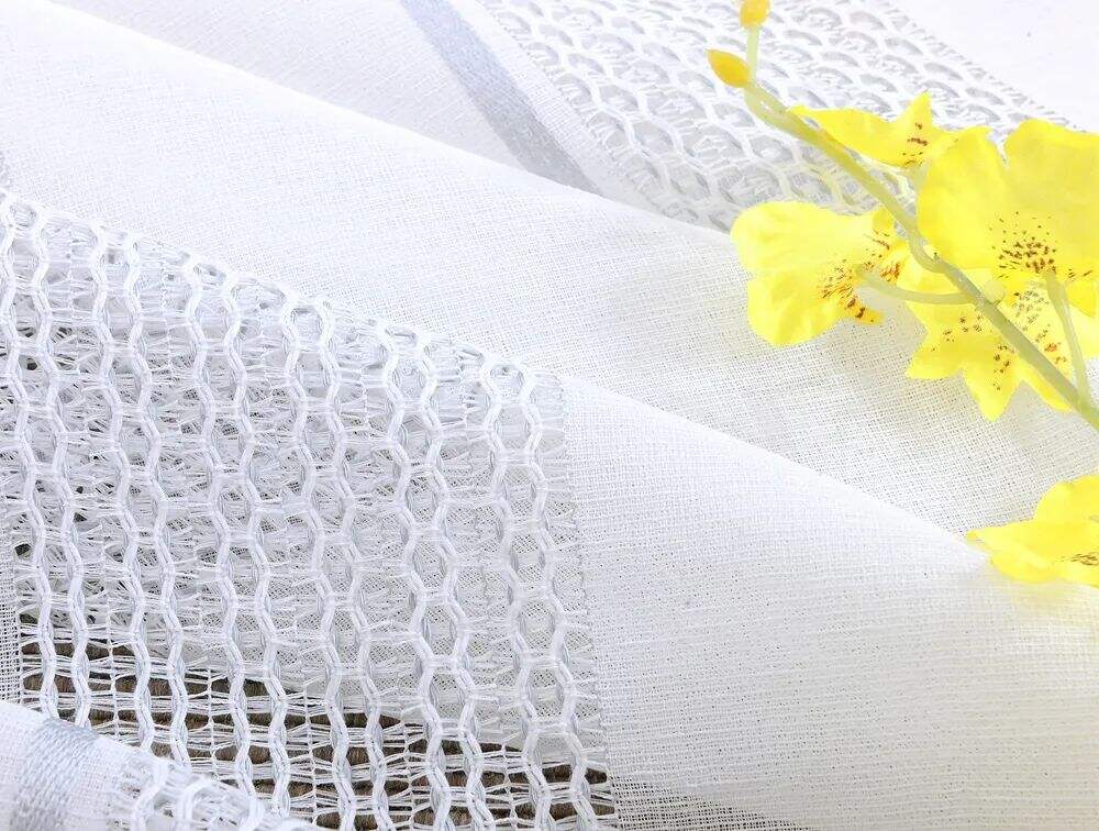 Foulola News: 2029# Series Jacquard Stripe Style Linen Sheer manufacture
