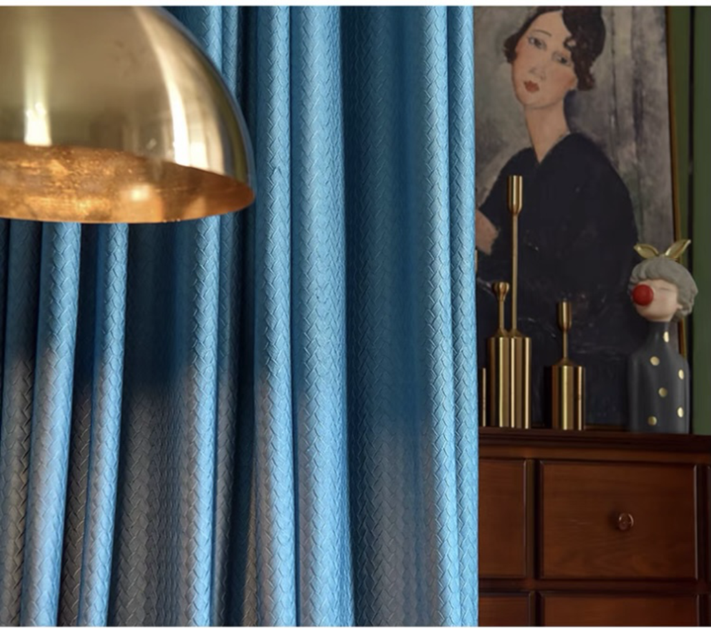 Foulola News: 147# Series Blackout Luxury Velvet Curtain details
