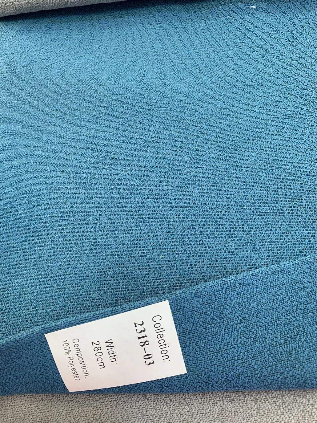 ​Foulola News:2318# Linen Blackout Curtain supplier