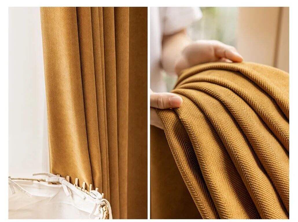 42 Foulola News:RZW Blackout Chenile Curtian Fabric details