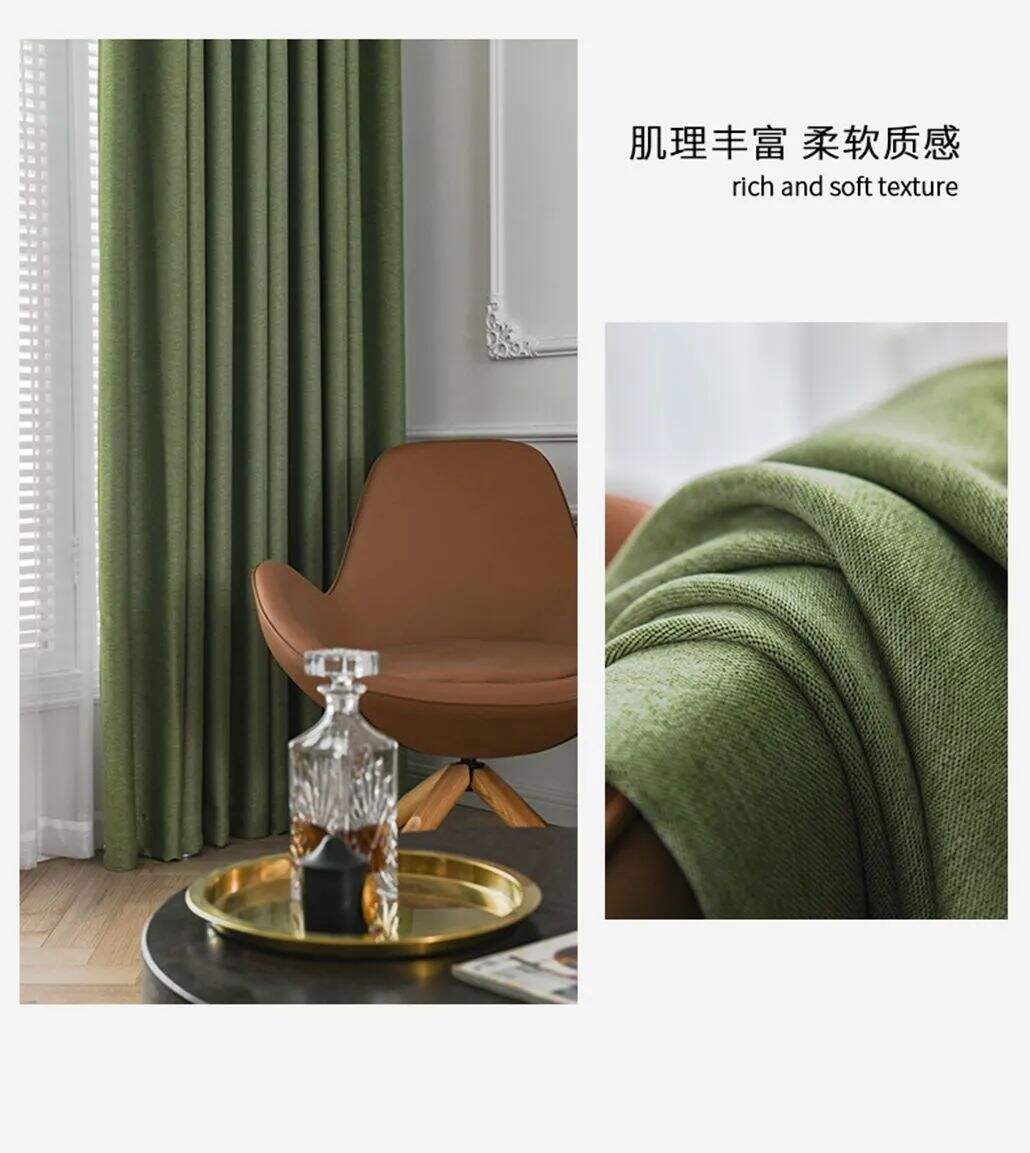 Foulola News: 49# Two Side Same Looking Linen 99% Blackout piegādātājs