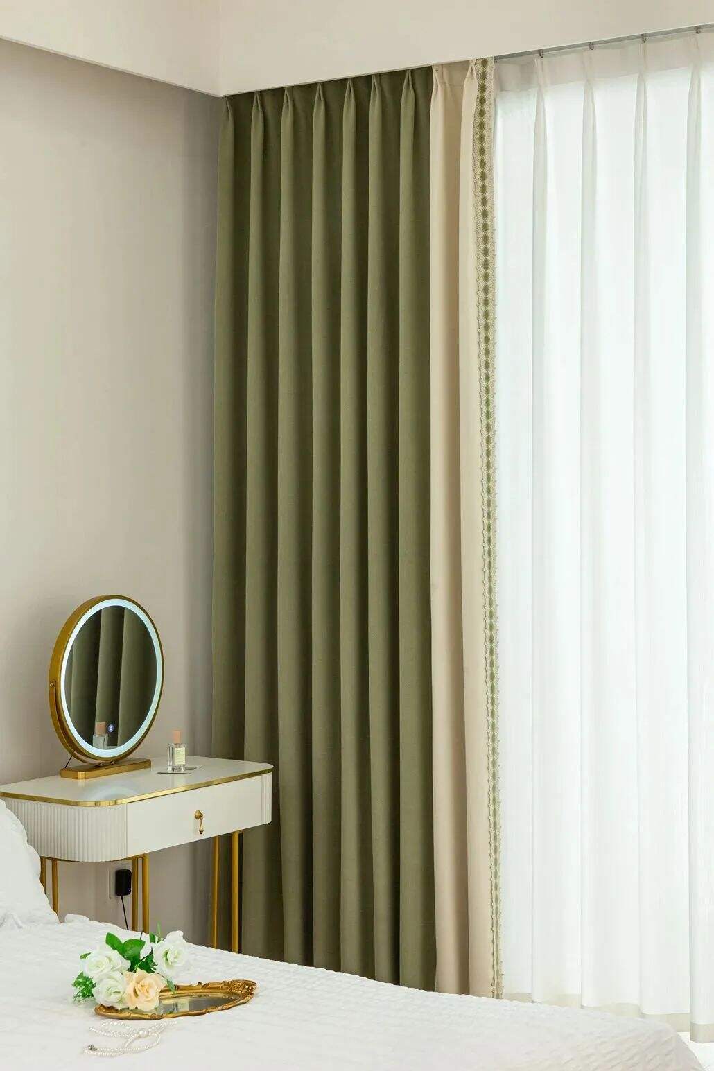 Foulola News:SFL2216# Luxury Jacquard Linen Style Curtain Fabric manufacture