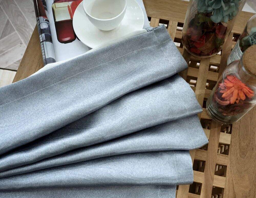51 Foulola News: 2.8m DY/34# Series, Embossed Linen Style Blackout factory