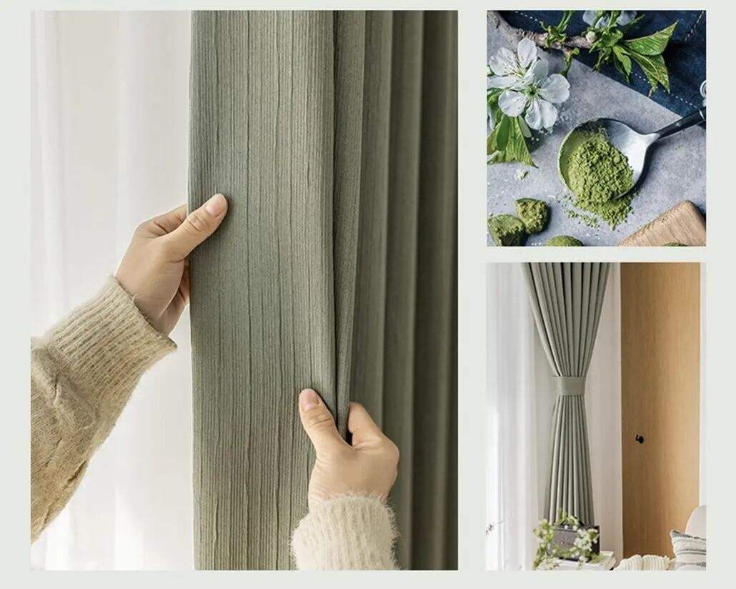 6 Foulola News:XKZ263# Luxury Wrinkling Process Artwork, Blackout factory