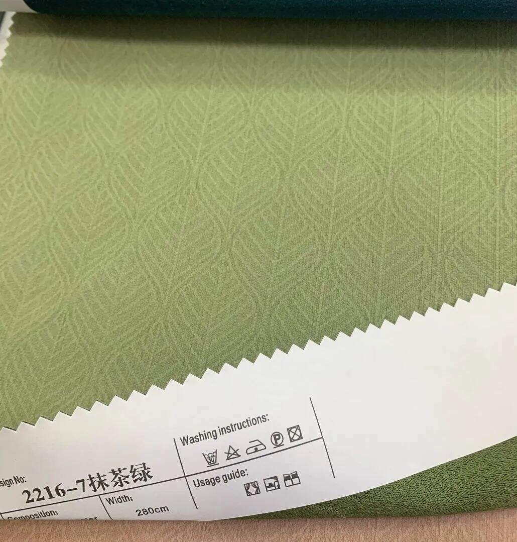 Foulola News:SFL2216# Luxury Jacquard Linen Style Curtain Fabric supplier