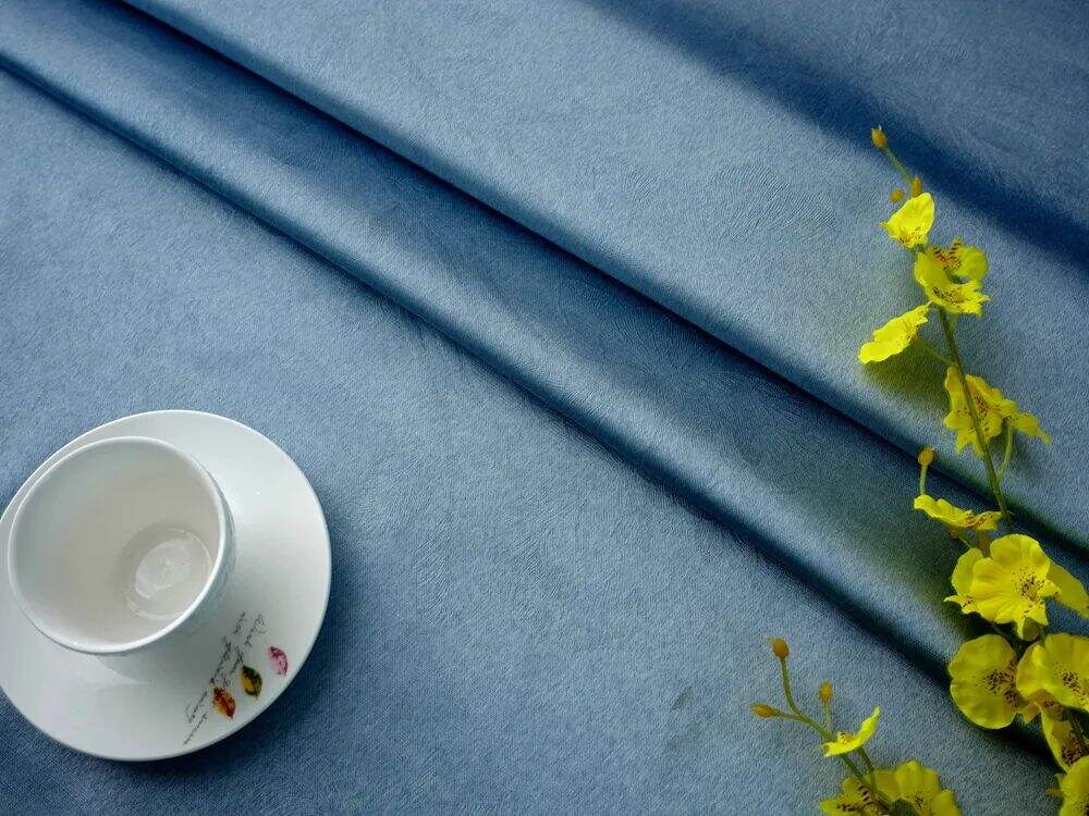 66 Foulola News: 2.8m DY/34# Series, Embossed Linen Style Blackout factory