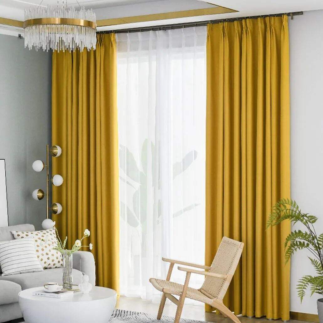 Foulola News: 49# Two Side Same Looking Linen 99% Blackout piegādātājs