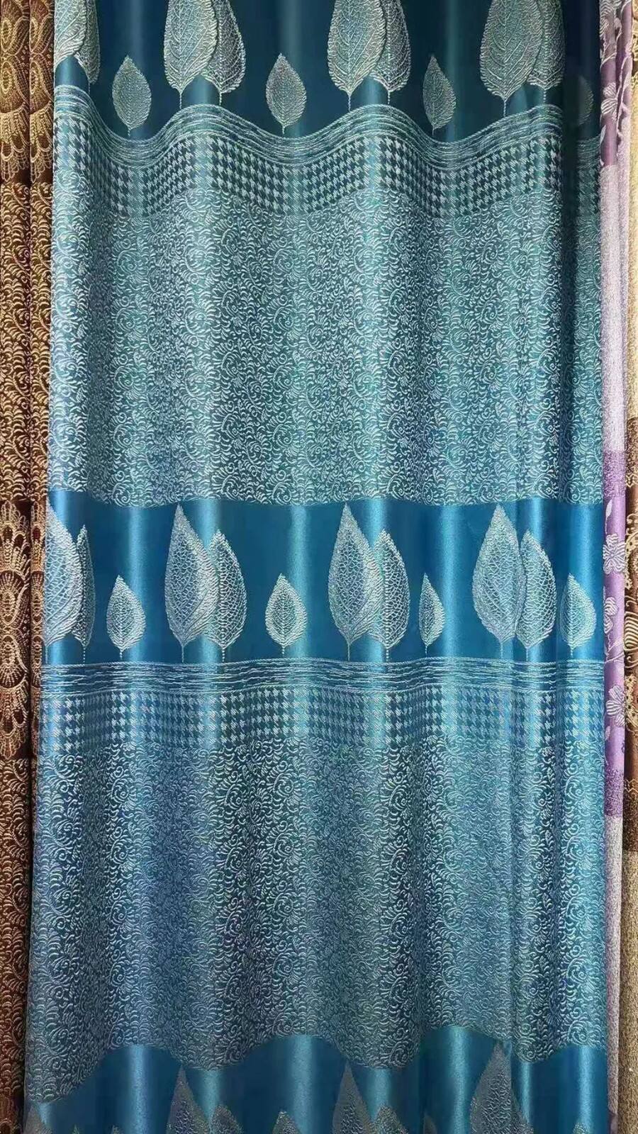 Foulola News: 2021 New Promotion Cheap Jacquard Curtain 550g manufacture