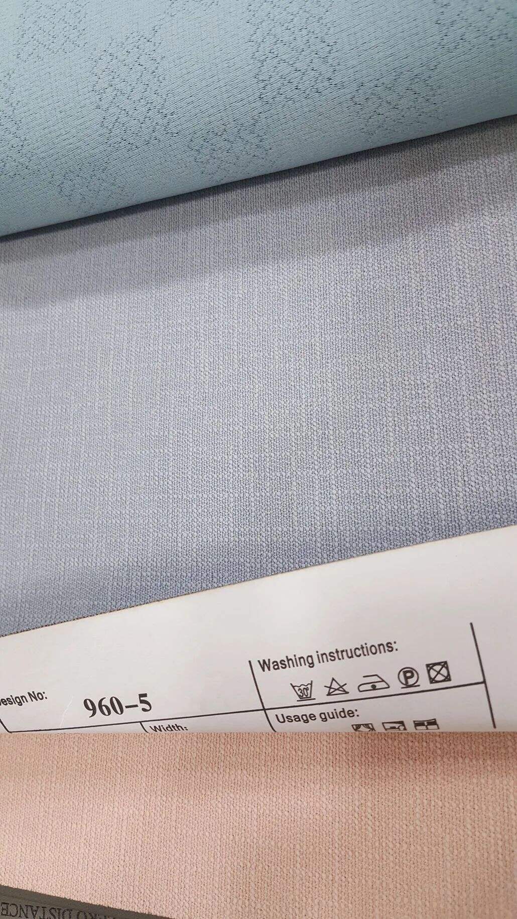 Foulola News:960# Linen Style Blackout manufacture