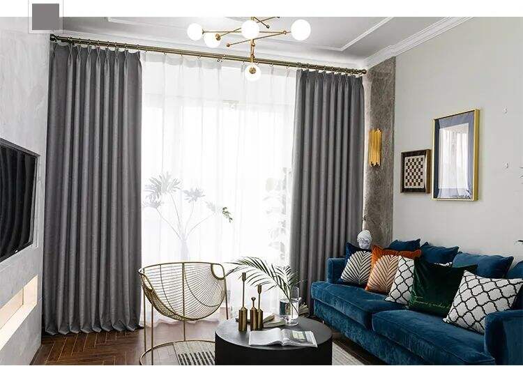 8103 Series Blackout Linen Curtain Fabric, 335gsm, 90% Blackout. factory