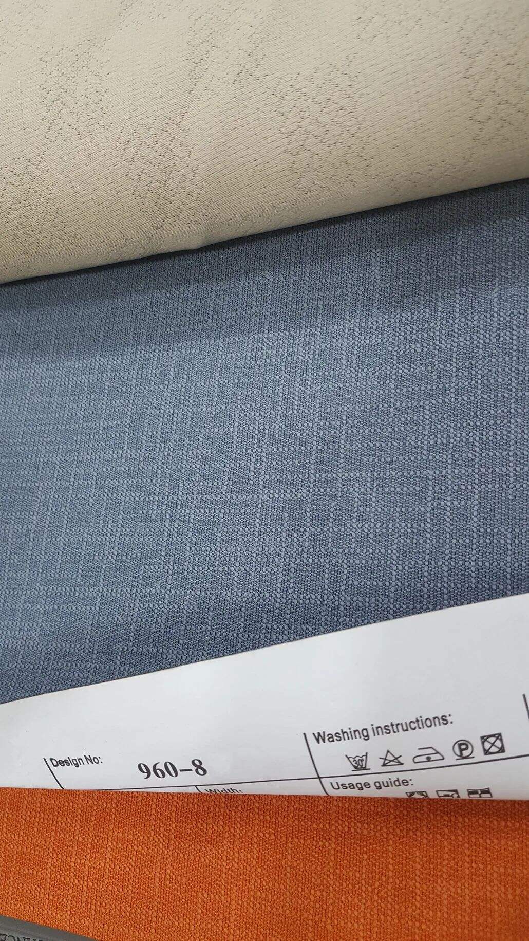 Foulola News:960# Linen Style Blackout details