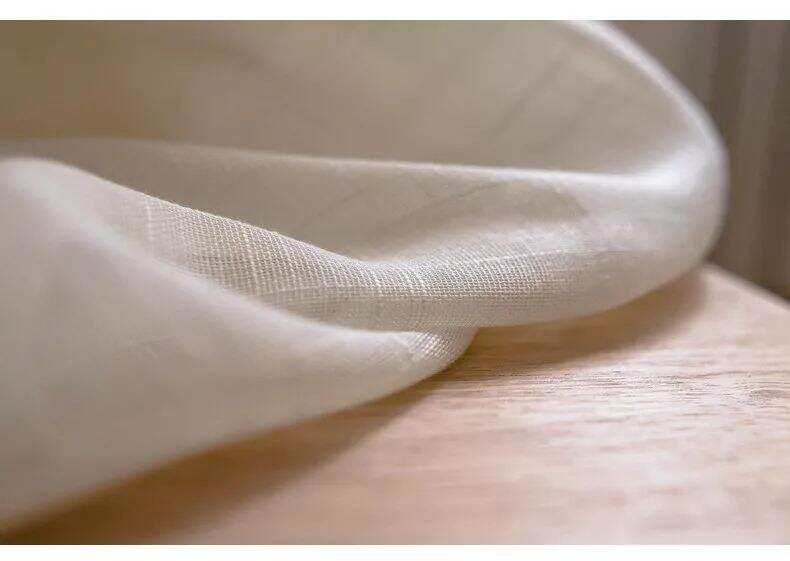 Foulola News: SZMS# Series, Cotton/ Polyester Sheer Curtain factory