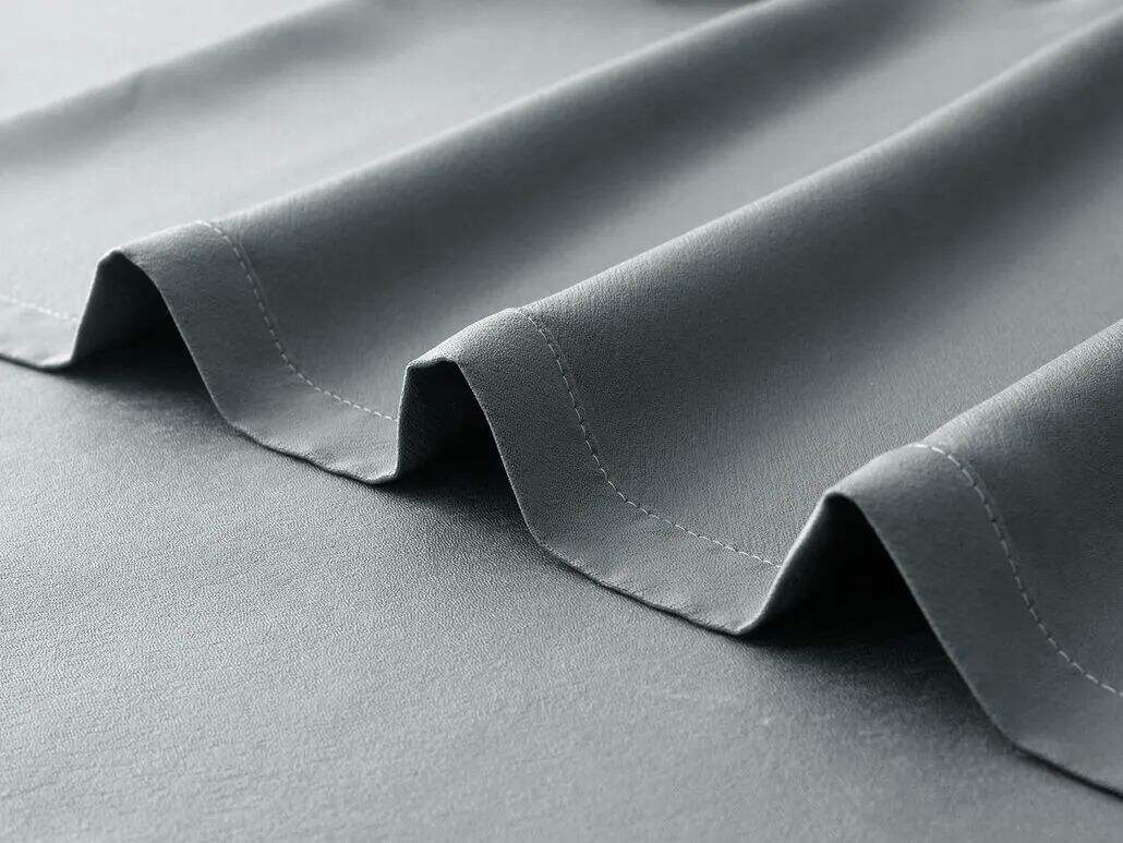 Foulola News:LMN20806# Silky Blackout Fabric manufacture