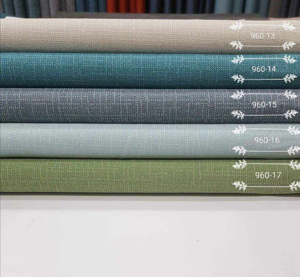 Foulola News:960# Linen Style Blackout manufacture