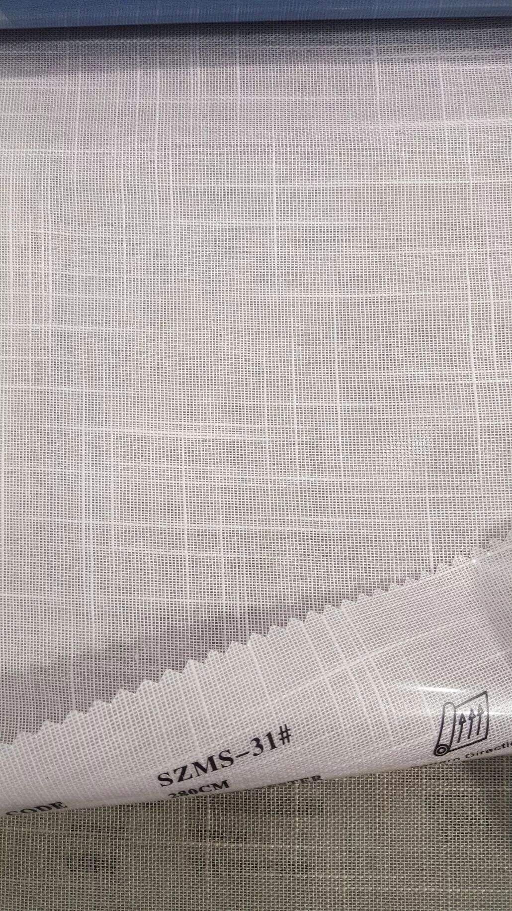 Foulola News: SZMS# Series, Cotton/ Polyester Sheer Curtain factory