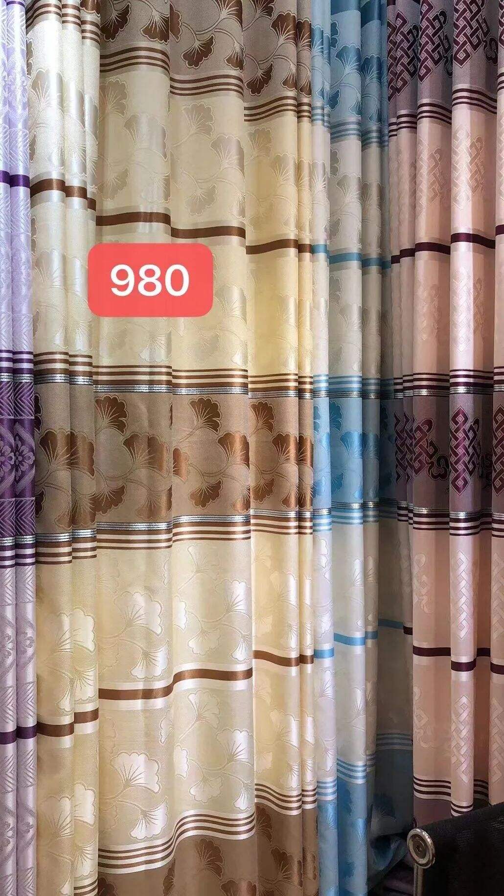 Foulola News: Cheap Jacquard Curtain Fabric. Width 280cm, factory