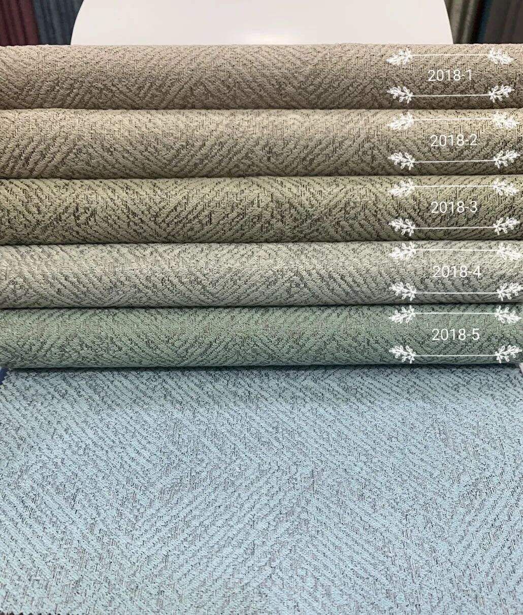Foulola News: Soft Blackout Jacquard Curtain Fabric ZSMR2018# supplier
