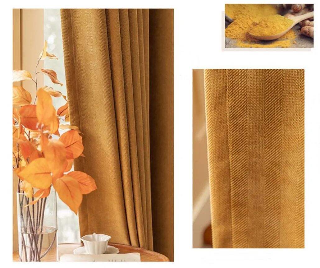 41 Foulola News:RZW Blackout Chenile Curtian Fabric details
