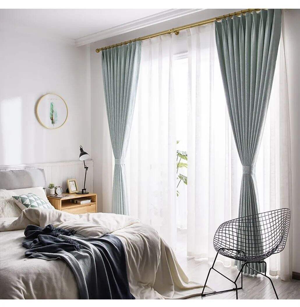 Foulola News: Soft Blackout Jacquard Curtain Fabric ZSMR2018# supplier