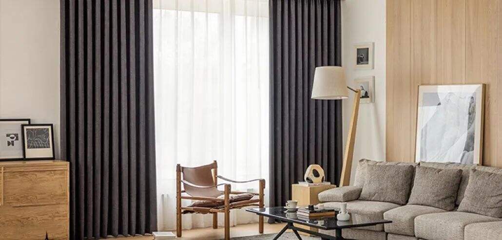 56 Foulola News:RZW Blackout Chenile Curtian Fabric details