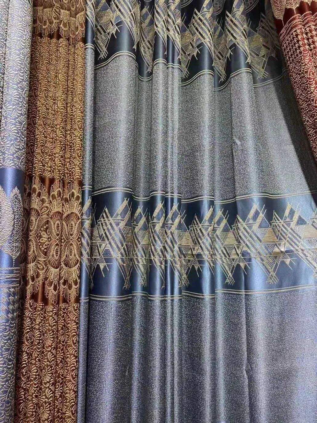 Foulola News: 2021 New Promotion Cheap Jacquard Curtain 550g details