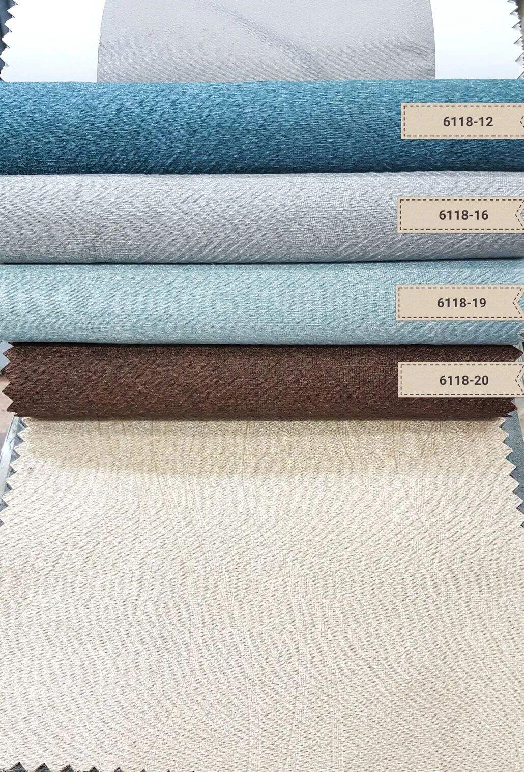 106 Foulola News: 2.8m DY/34# Series, Embossed Linen Style Blackout details