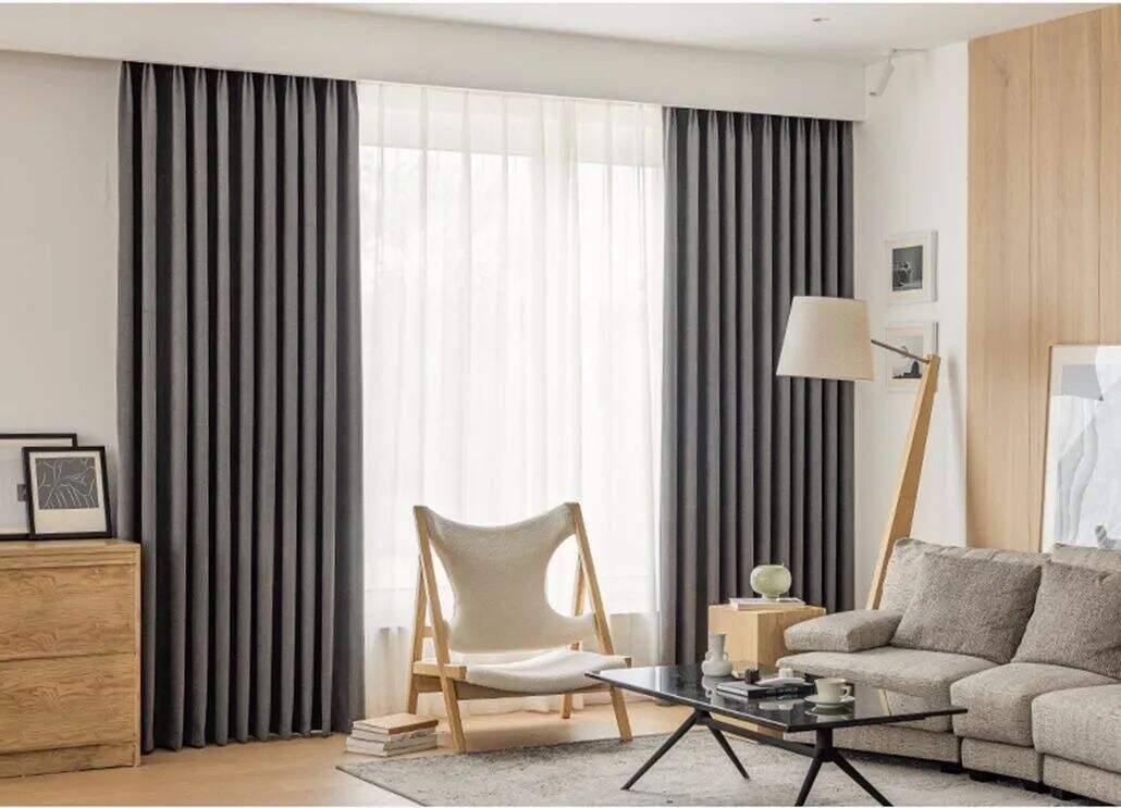 54 Foulola News:RZW Blackout Chenile Curtian Fabric details