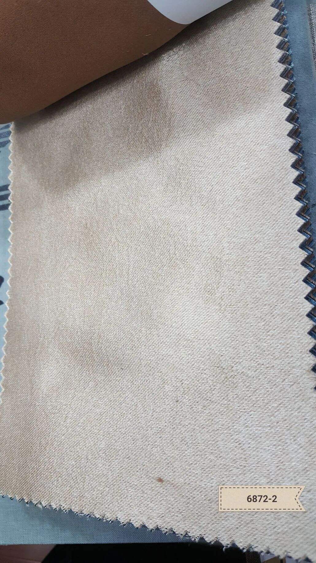 138 Foulola News: 2.8m DY/34# Series, Embossed Linen Style Blackout manufacture
