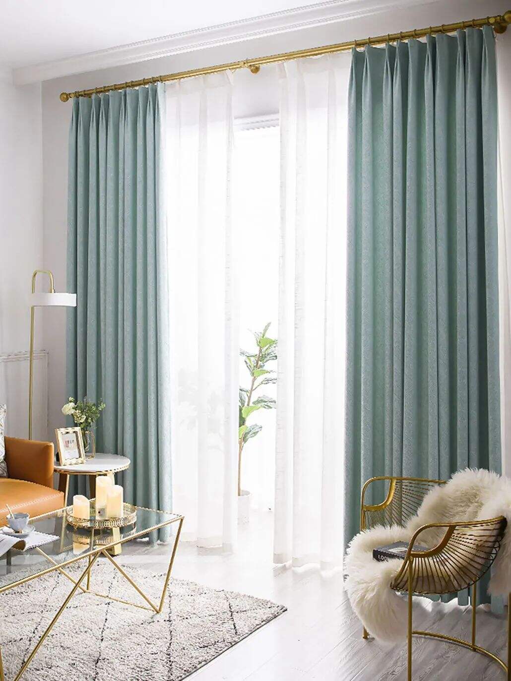 Foulola News: Soft Blackout Jacquard Curtain Fabric ZSMR2018# details
