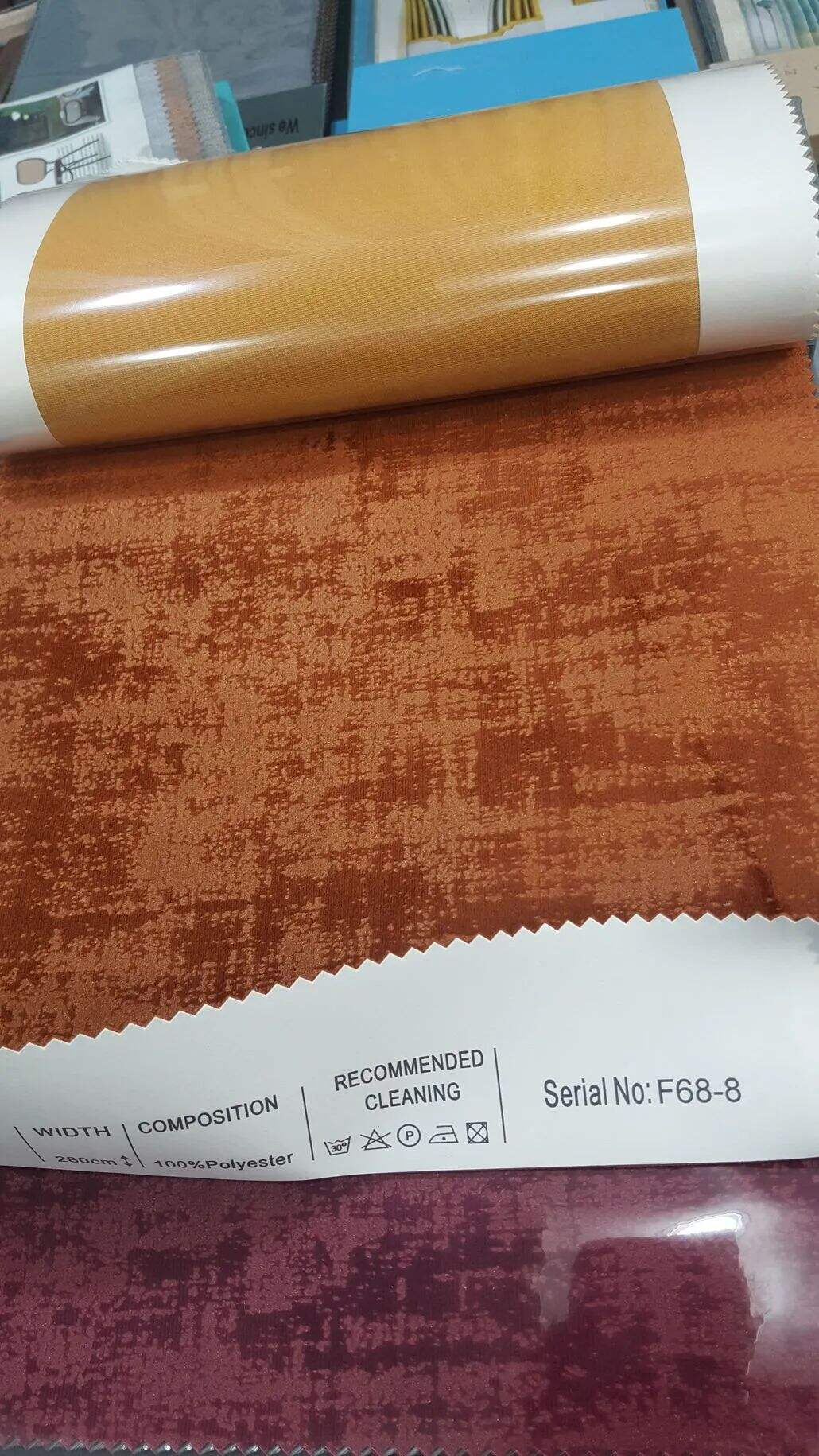 Foulola News：Velvet 68# Series, Dull(Matt) Face Sofa fabric details