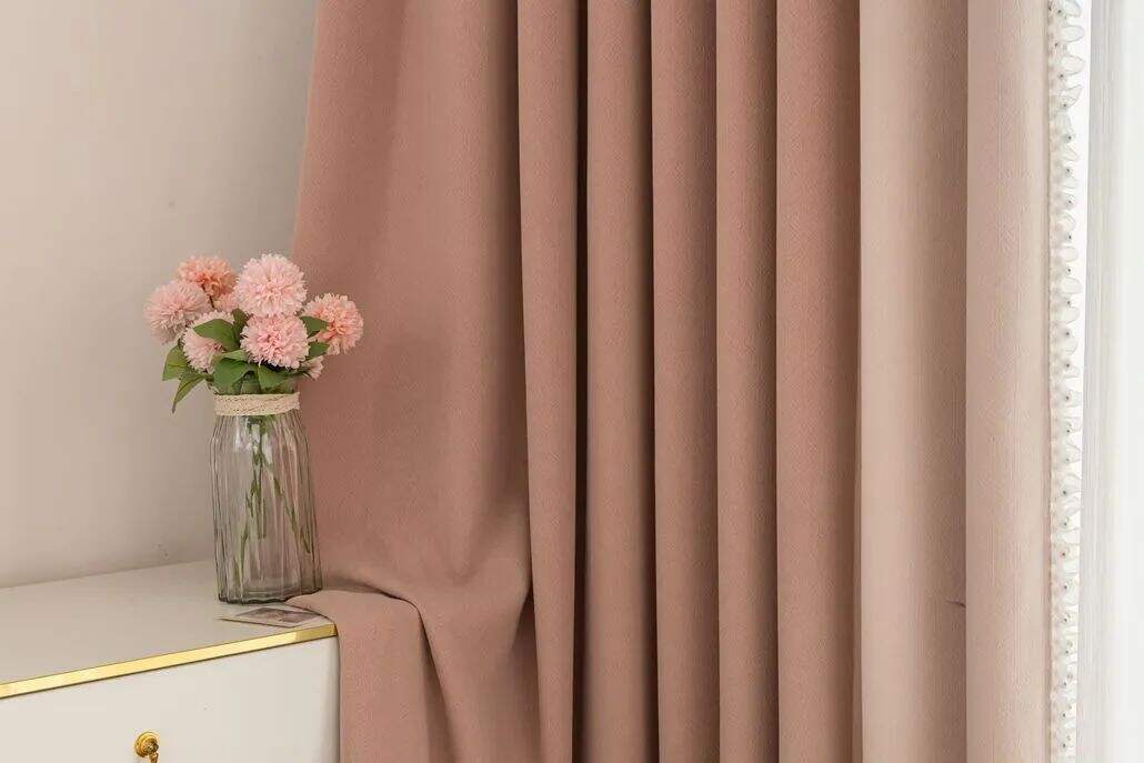 Foulola News:SFL2216# Luxury Jacquard Linen Style Curtain Fabric factory