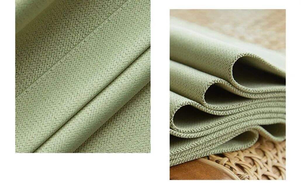 Foulola News:668# 2.8/3.2m Width Blackout Linen Curtain supplier