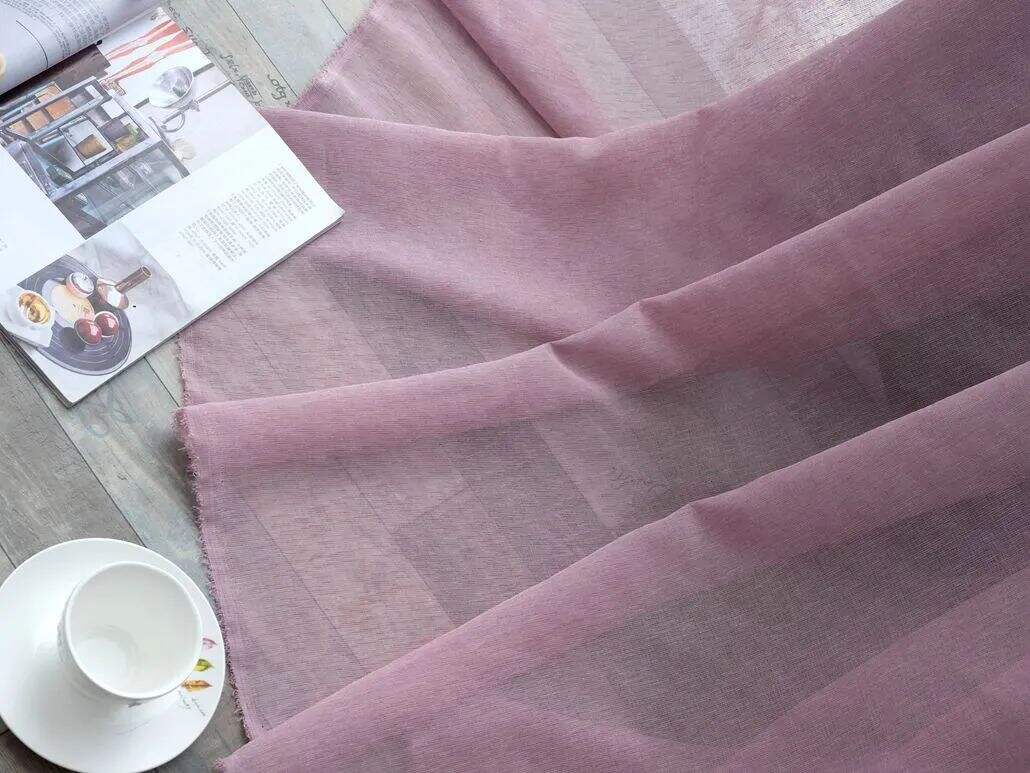 Foulola News: DLM Linen Sheer，6 colors， 3.0m Width manufacture