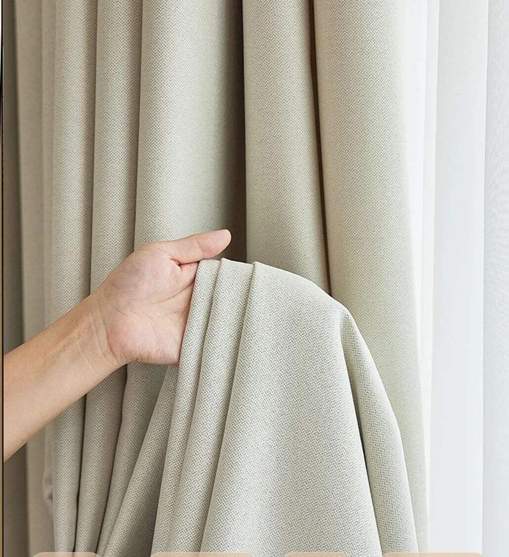 Foulola News: DDM# 2.8/3.2m Width Linen Style Curtain supplier