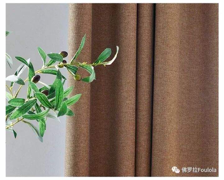 8103 Series Blackout Linen Curtain Fabric, 335gsm, 90% Blackout. manufacture