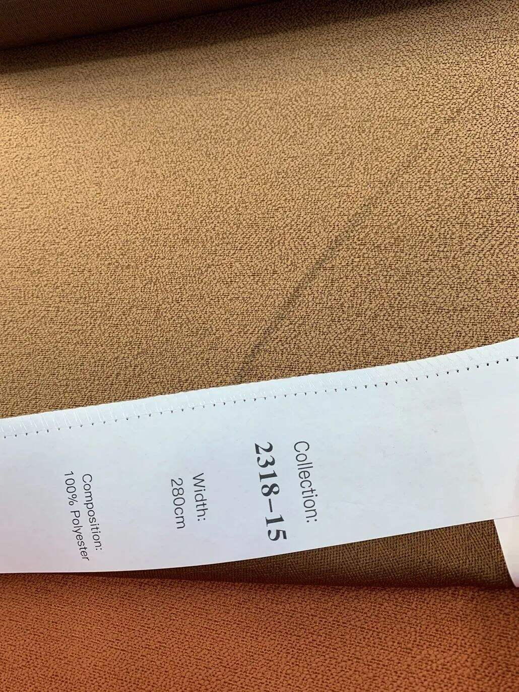 ​Foulola News:2318# Linen Blackout Curtain supplier