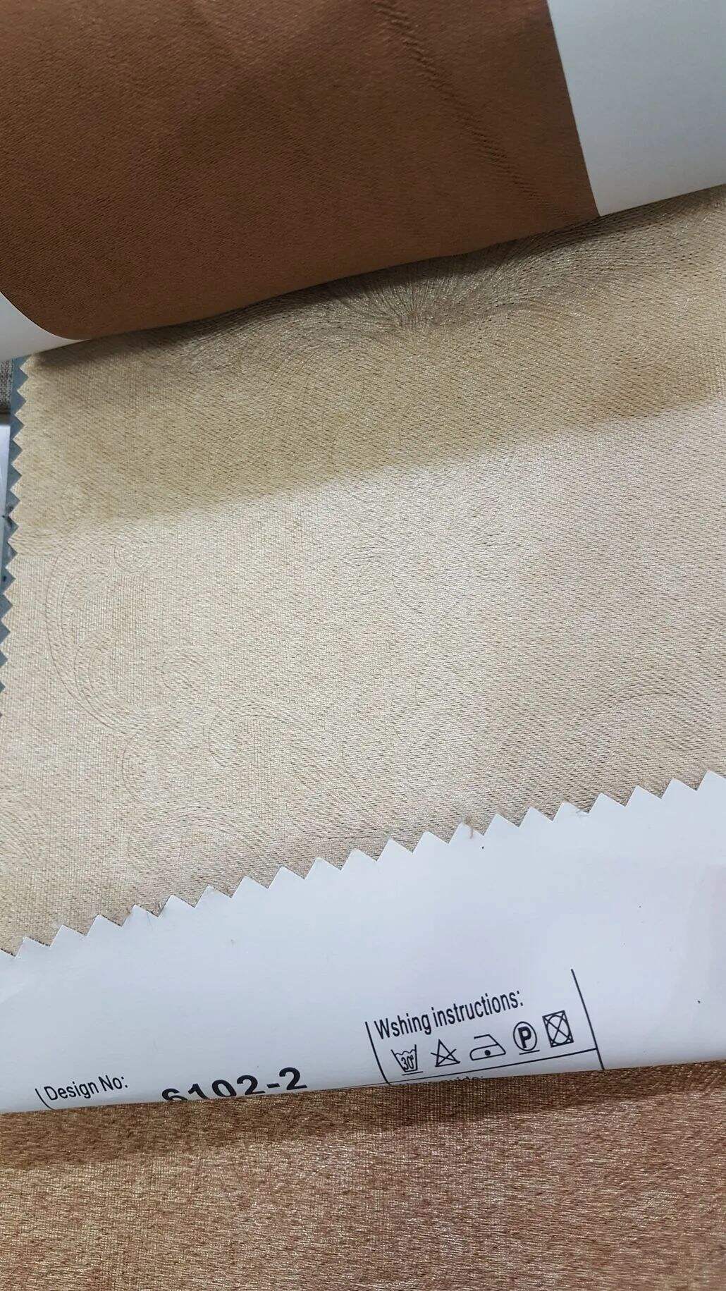 128 Foulola News: 2.8m DY/34# Series, Embossed Linen Style Blackout factory