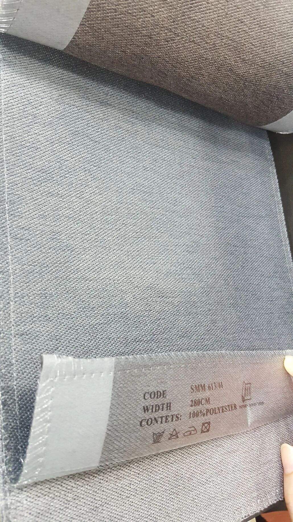 Foulola News: 49# Two Side Same Looking Linen 99% Blackout rūpnīca