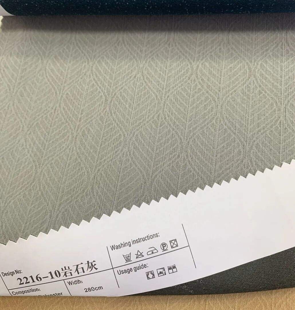 Foulola News:SFL2216# Luxury Jacquard Linen Style Curtain Fabric factory