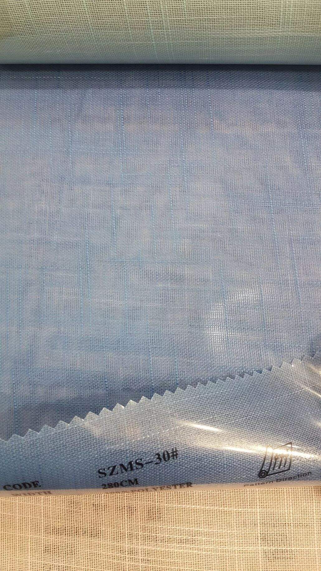 Foulola News: SZMS# Series, Cotton/ Polyester Sheer Curtain factory