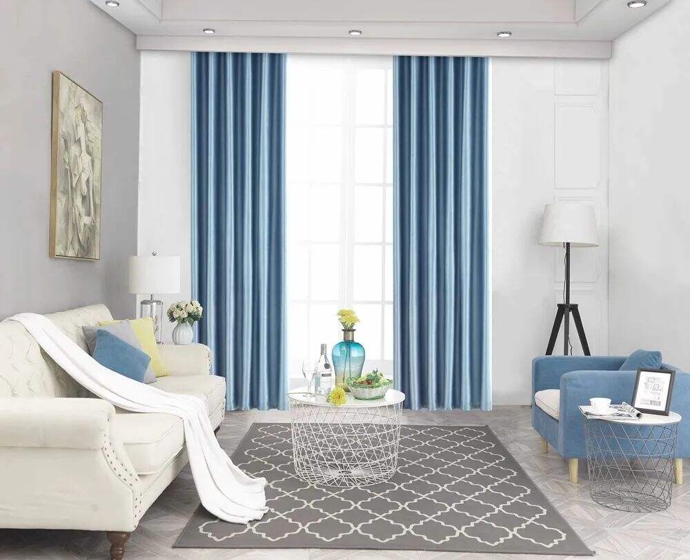 74 Foulola News: 2.8m DY/34# Series, Embossed Linen Style Blackout factory