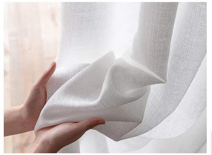 Foulola: LMS# Colorful Thick Linen，170gsm details